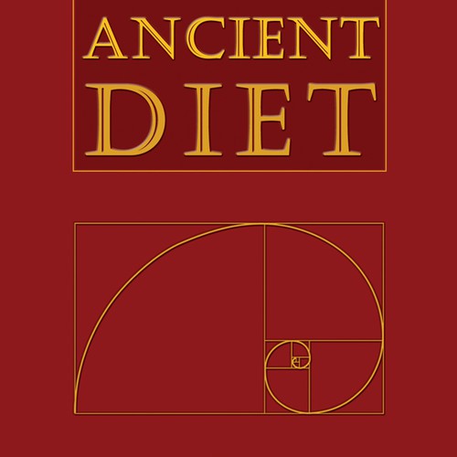 Book cover design for a new diet