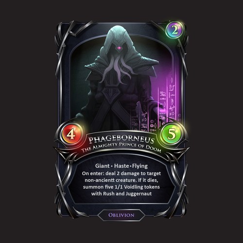 Phageborn Card Design