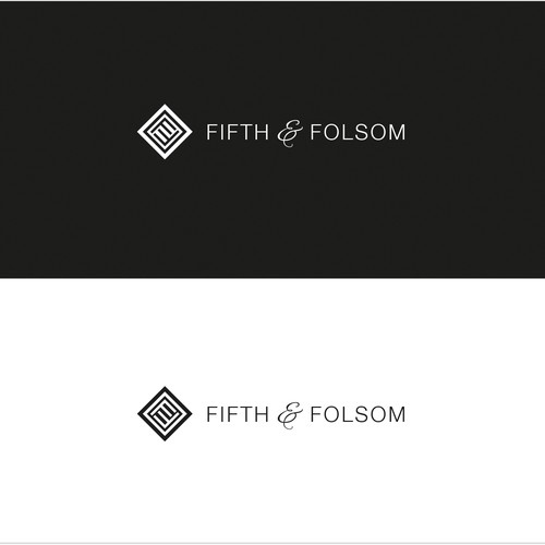 Create a sleek logo for Fifth & Folsom