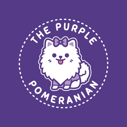 Logo concept for pet clothing.