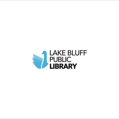 logo concept for lake bluff public library