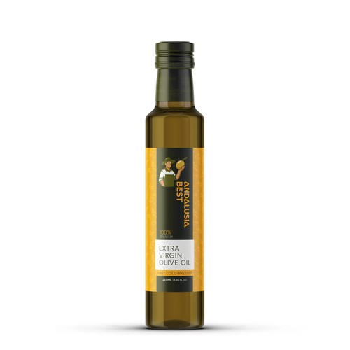 Olive Oil Label Design