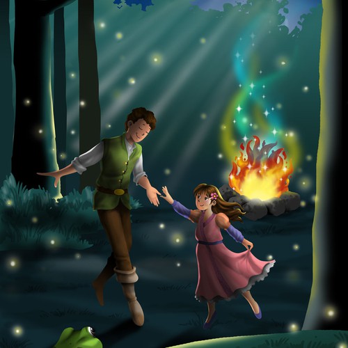 illustration for children story book