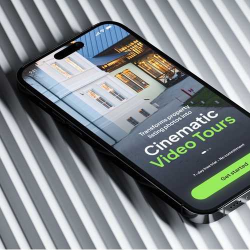 Reel-E. Real Estate app design 