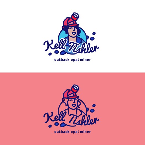 Cute personal logo design