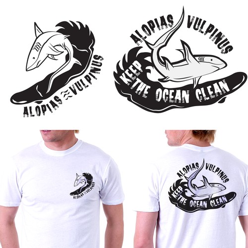 tshirt Thresher Shark2