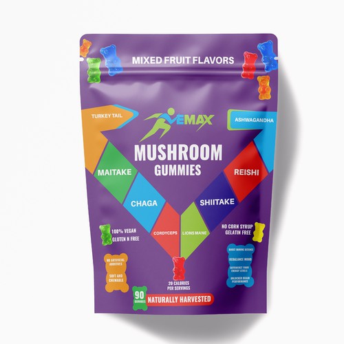 Gummies Packaging Design