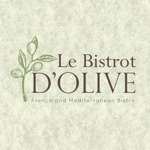 Create a logo to capture the Essence of French and Mediterranean food.