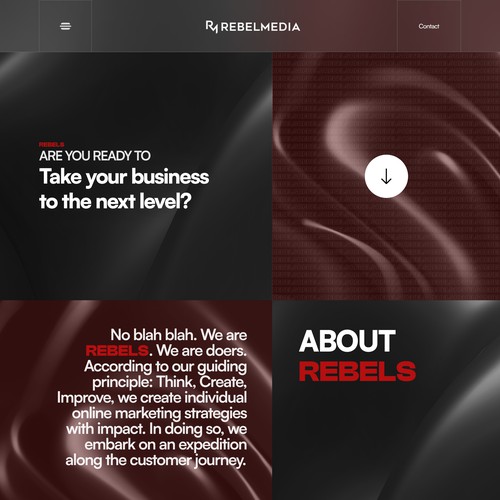 Landing Page: Rebel Media