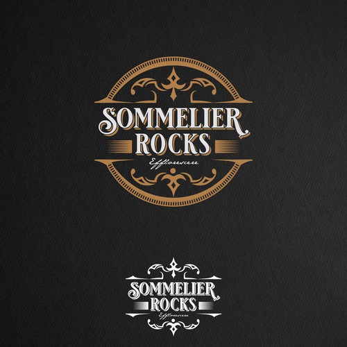 Vintage luxury proposal for a logo