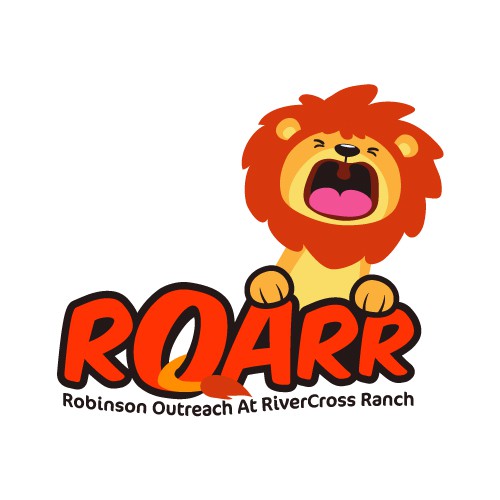 Create a child-friendly lion head for ROARR charity
