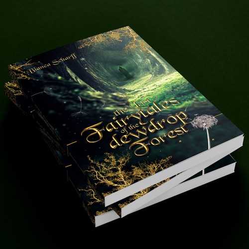Dark enchanted forest Book cover