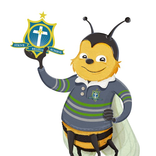 Bee mascot