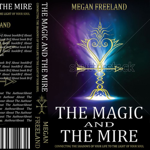 Design Megan's magical symbol into a cover and inspire inner power to emerge