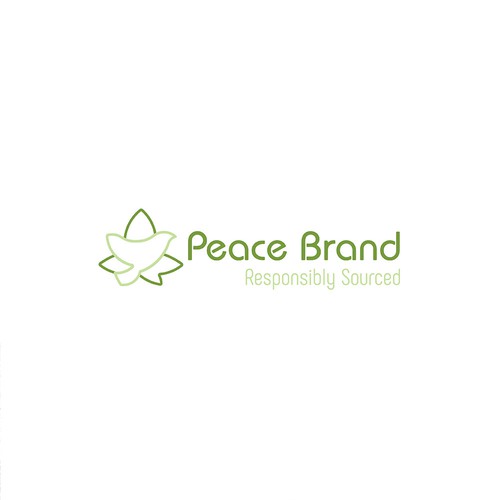 Logo for CBD products - Peace Brand