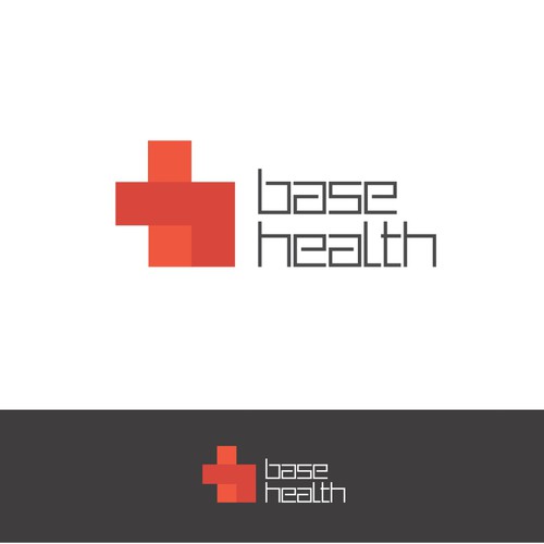 Clever, iconic logo brand with professional, modern medical feel