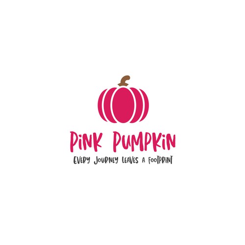 Logo design for 'Pink Pumpkin' Blog