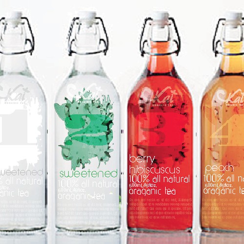 Create the next product label for Kai Organic Tea