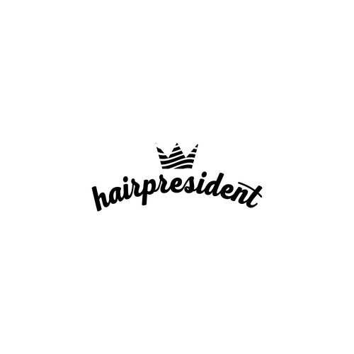 Concept for HairPresident logo