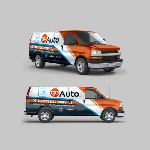 Van wrap design