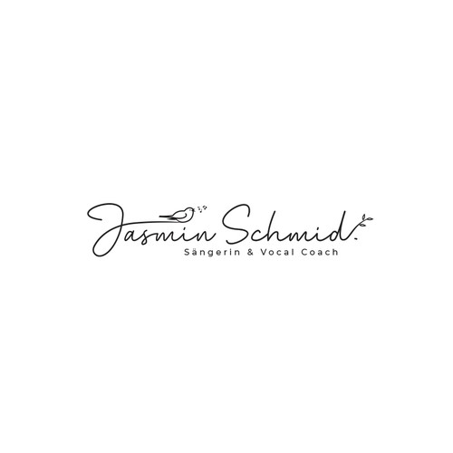 Feminine Logo for Vocal coach