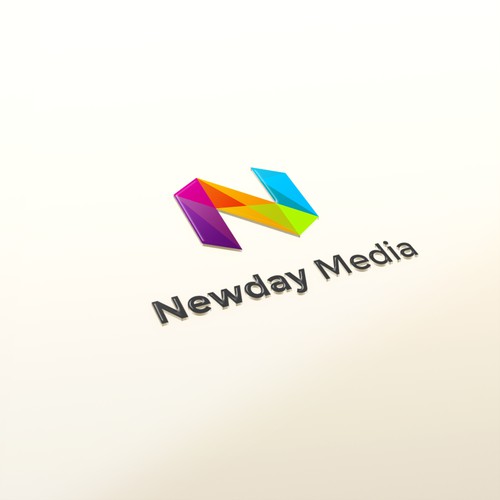 Logo Design Concept For Newday Media