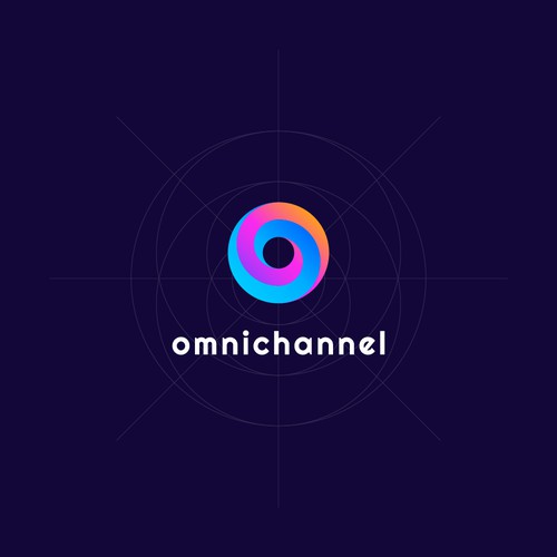 O logo design concept for Omnichannel