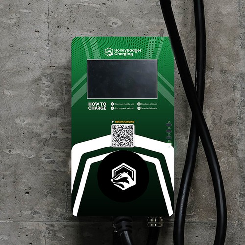 Electric Vehicle Charger skin design