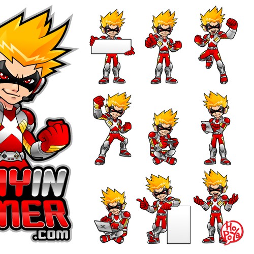 Gamer Mascot Character Design