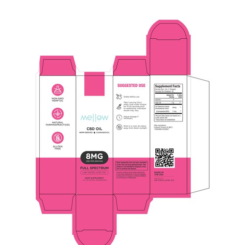 MEllOW PRODUCT PACKAGING