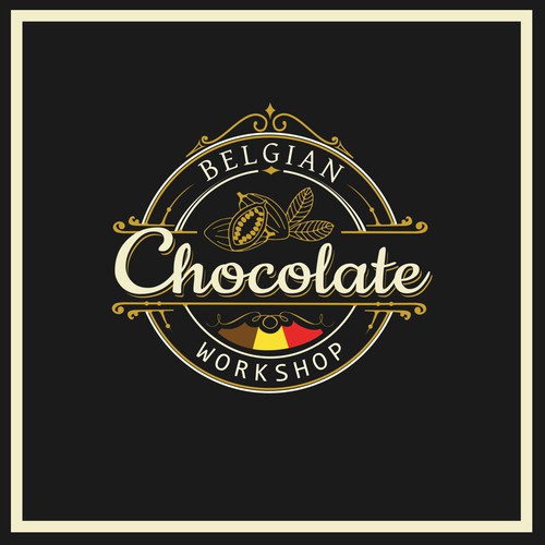 Logo for a Belgian Chocolate workshop
