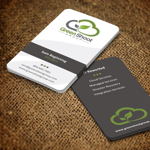 business card for Green Shoot Group