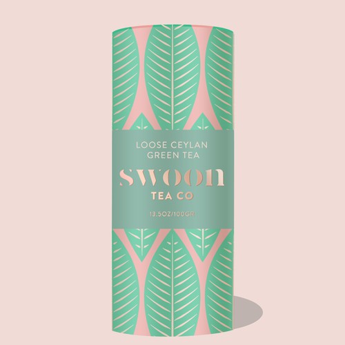 Modern Unique Bold Design for Loose Tea Lovers
