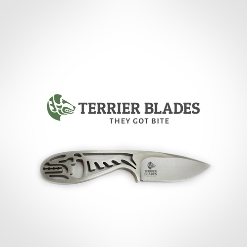 Terrier Blades Logo Design
