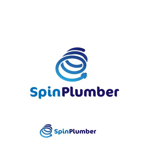 Bold logo for plumbing company