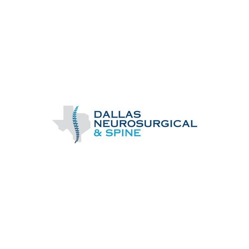 Simple, clean and professional logo for Dallas Neurosurgical and Spine