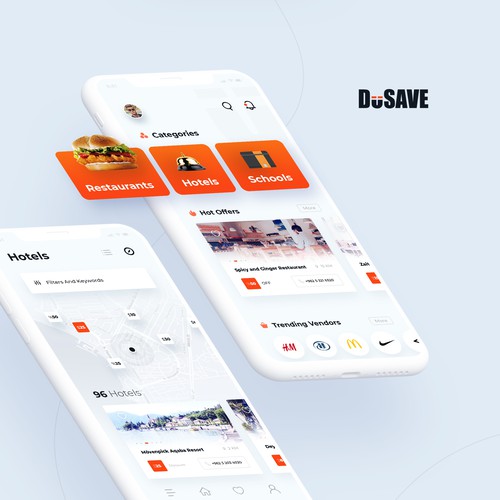 Cutting-edge, Clean & Modern App design