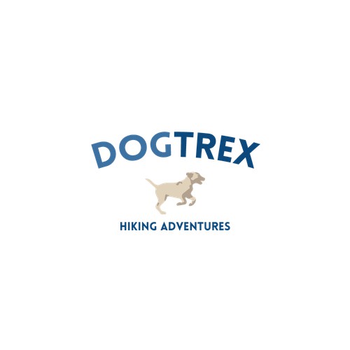 Logo for dog hiking & exercises 