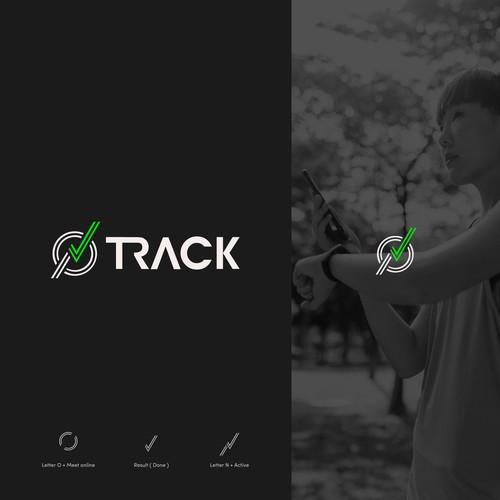 Track logo. 