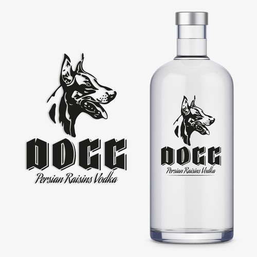 Dogg persian Raisins Vodka Logo