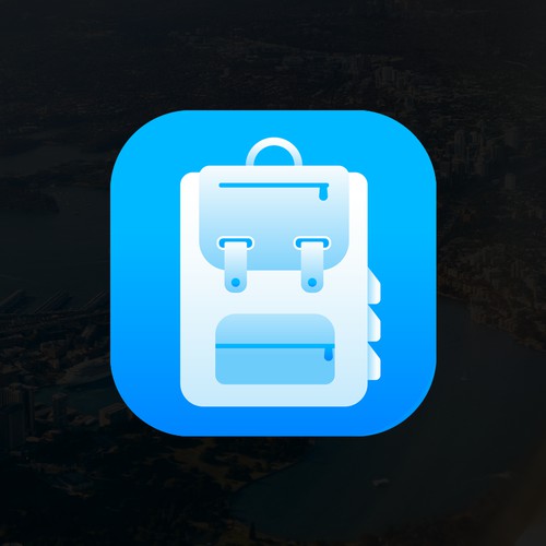 Travel planning app icon