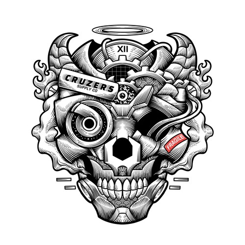 Tshirt design for Cruzers Supply co