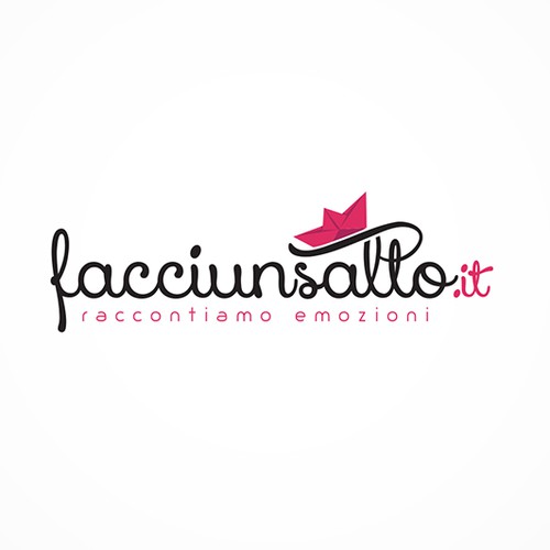 facciunsalto.it web magazine logo redesign for the upcoming launch of its paper version