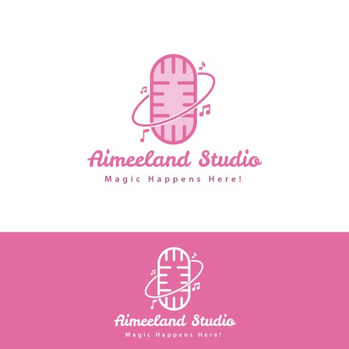 logo concept for music studio