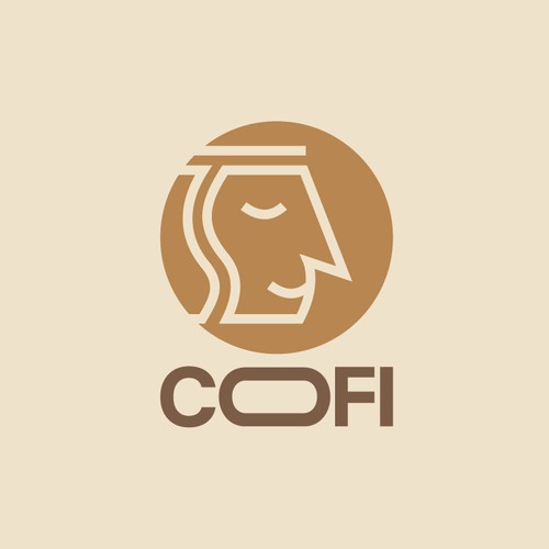 Bold and Authoritative Logo for COFI