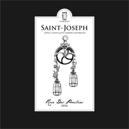 Design Label for Saint Joseph