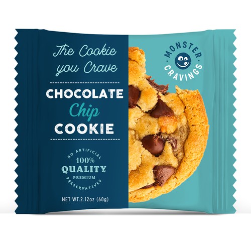Product packaging for Chocolate Chip Cookie
