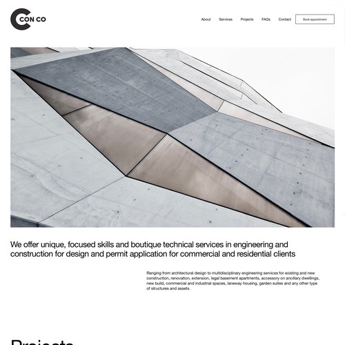 Architectural Web Design