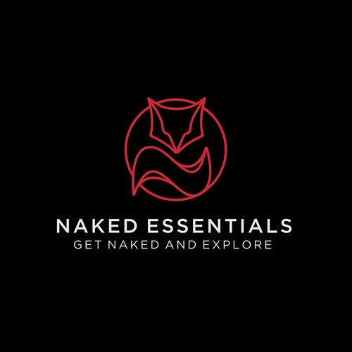 Naked Essentials - Fox Lineart Logo