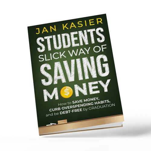 Book Cover Design for  Students on Saving Money
